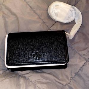 Tory Burch Thea Flat Wallet Cross-Body